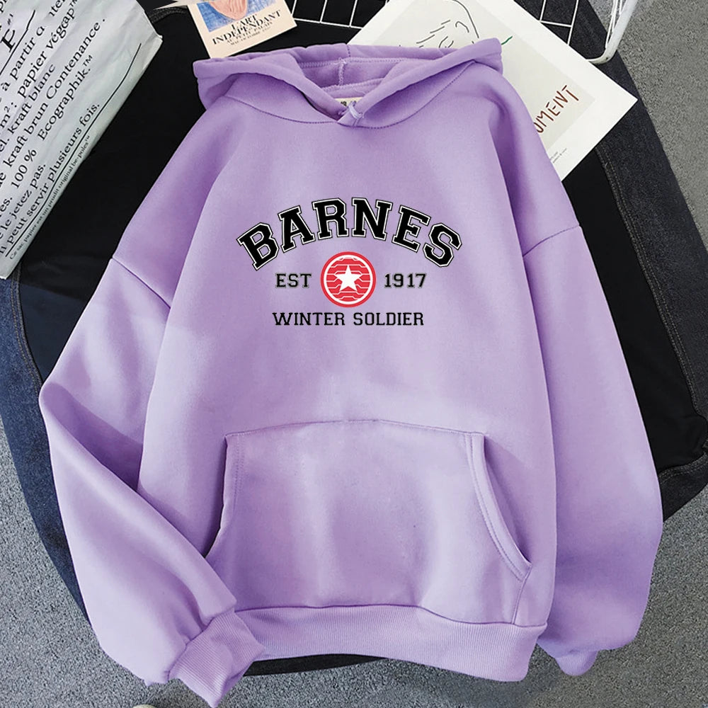 Harajuku Barnes 1917 Hoodies mit Buchstabendruck, Damen-Sweatshirt, coole TV-Show, Herren-Sweatshirt mit Rundhalsausschnitt, Sudaderas Hoody, lässiger Pullover
