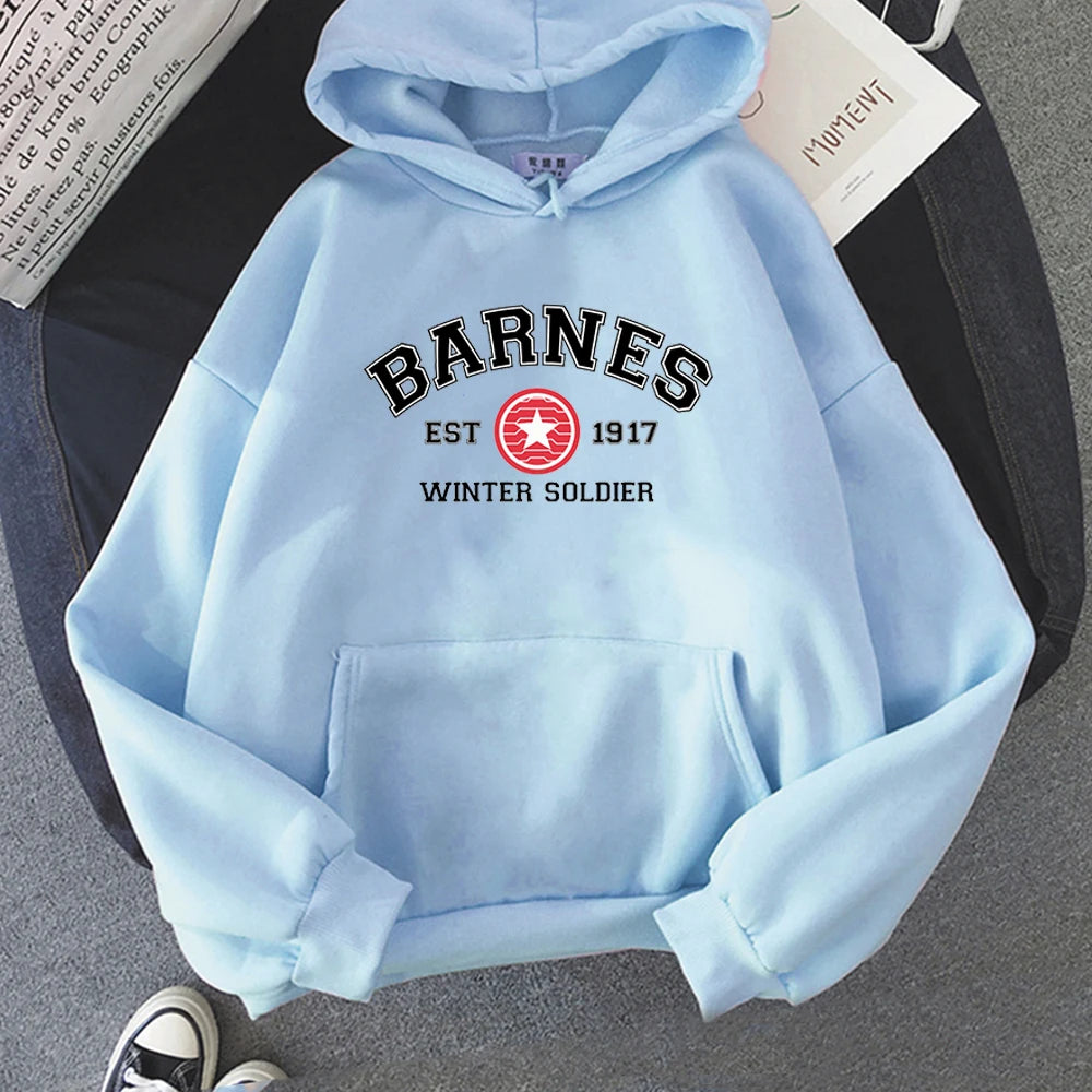 Harajuku Barnes 1917 Hoodies mit Buchstabendruck, Damen-Sweatshirt, coole TV-Show, Herren-Sweatshirt mit Rundhalsausschnitt, Sudaderas Hoody, lässiger Pullover