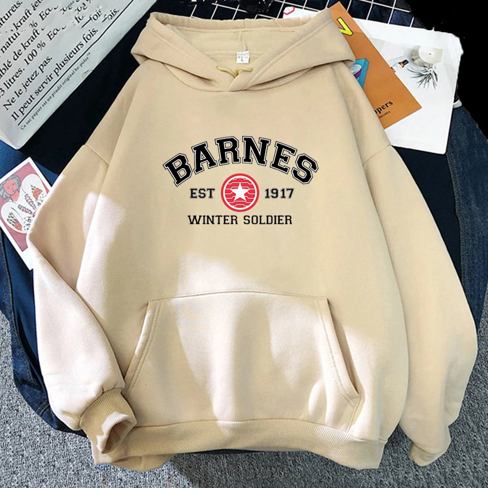 Harajuku Barnes 1917 Hoodies mit Buchstabendruck, Damen-Sweatshirt, coole TV-Show, Herren-Sweatshirt mit Rundhalsausschnitt, Sudaderas Hoody, lässiger Pullover