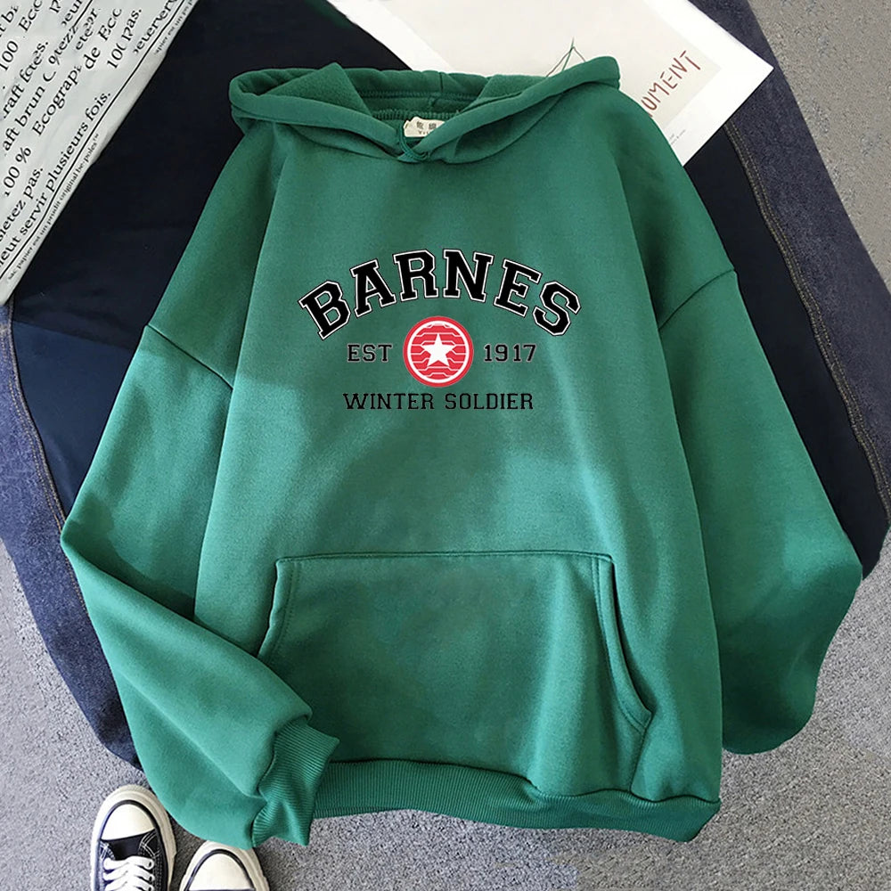 Harajuku Barnes 1917 Hoodies mit Buchstabendruck, Damen-Sweatshirt, coole TV-Show, Herren-Sweatshirt mit Rundhalsausschnitt, Sudaderas Hoody, lässiger Pullover