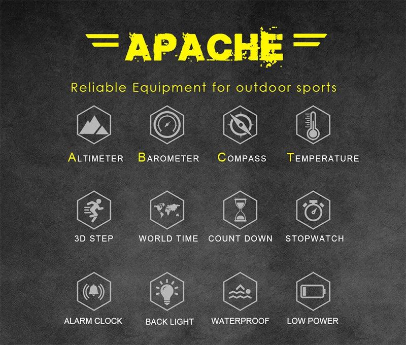 NORTH EDGE Herren Sport Digitaluhr Stunden Laufen Schwimmen Militär Armee Uhren Höhenmesser Barometer Kompass wasserdicht 50m