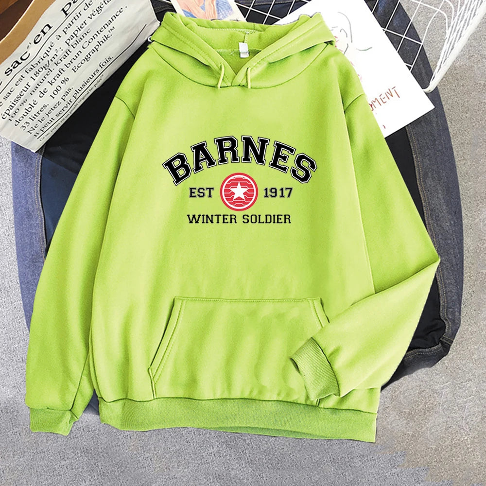 Harajuku Barnes 1917 Hoodies mit Buchstabendruck, Damen-Sweatshirt, coole TV-Show, Herren-Sweatshirt mit Rundhalsausschnitt, Sudaderas Hoody, lässiger Pullover