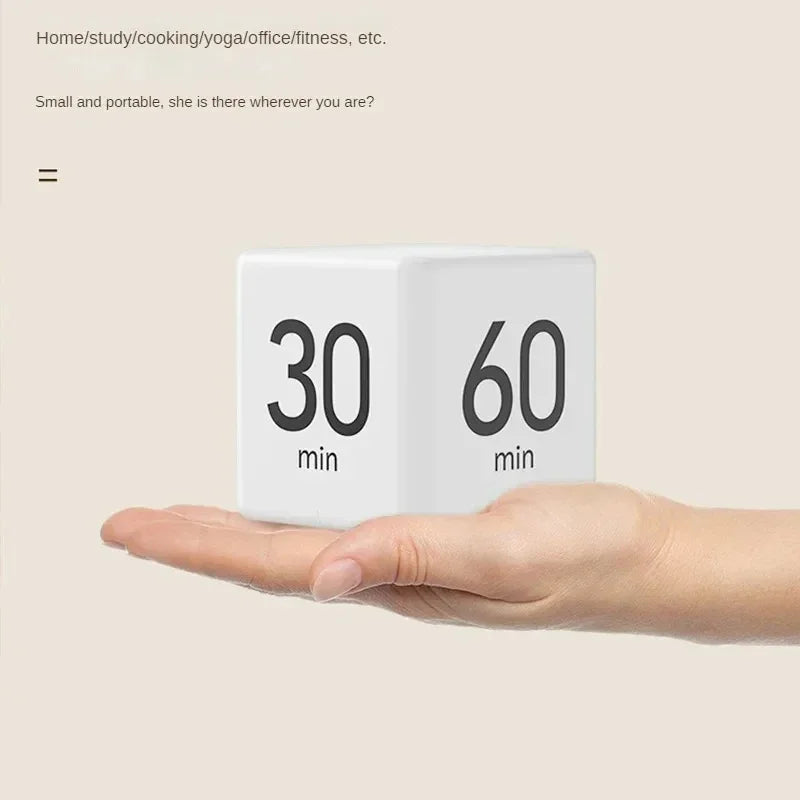 Schwerkraftsensor Flipping Timer Digital Timer Manueller Countdown Wecker Mechanischer Kochtimer Kochdusche Studie Stoppuhr