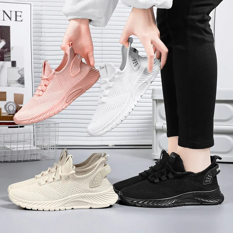 Women Extra Wide Width Sneakers Ultra Light Road Running Shoes Non-Slip Wide Tennis Sneakers Breathable Ladies Walking Shoes New