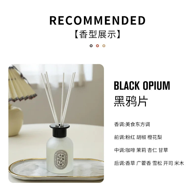 100ml Aromatherapy Essential Oil Rattan Aromatherapy Bedroom Toilet Deodorant Household Decoration Diffuser Air Freshener