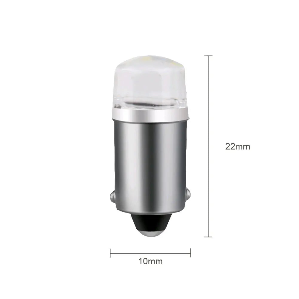 2pcs Car LED Indicator Bulb License Plate Bulb BA9S T4W Led Bulb T2W T3W H5W Car Light 2835 2 SMD Car Lights Accessories