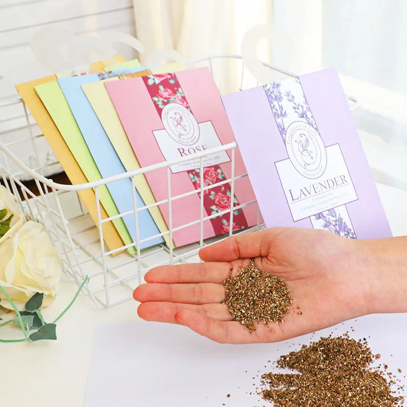 Bedroom Air Freshener Sachets, Sachets, Drawer, Wardrobe and Bedroom Hanging Sachets, Enjoy The Aroma of Natural Herbs