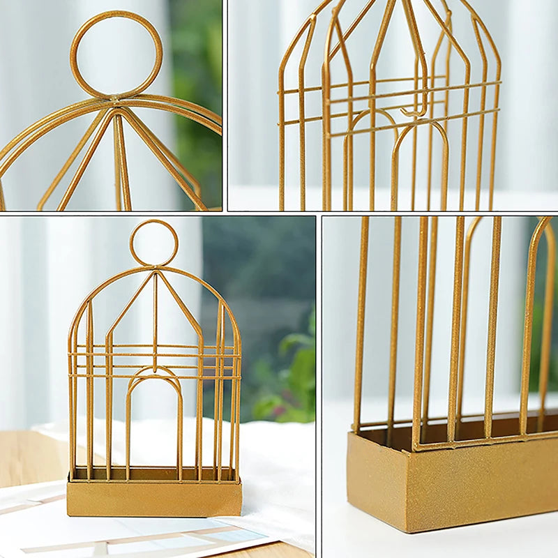 Wrought Iron Hanging Creative Birdcage Mosquito Coil Holder Household Fireproof Sandalwood Ash Box Mosquito Coil Incense Box