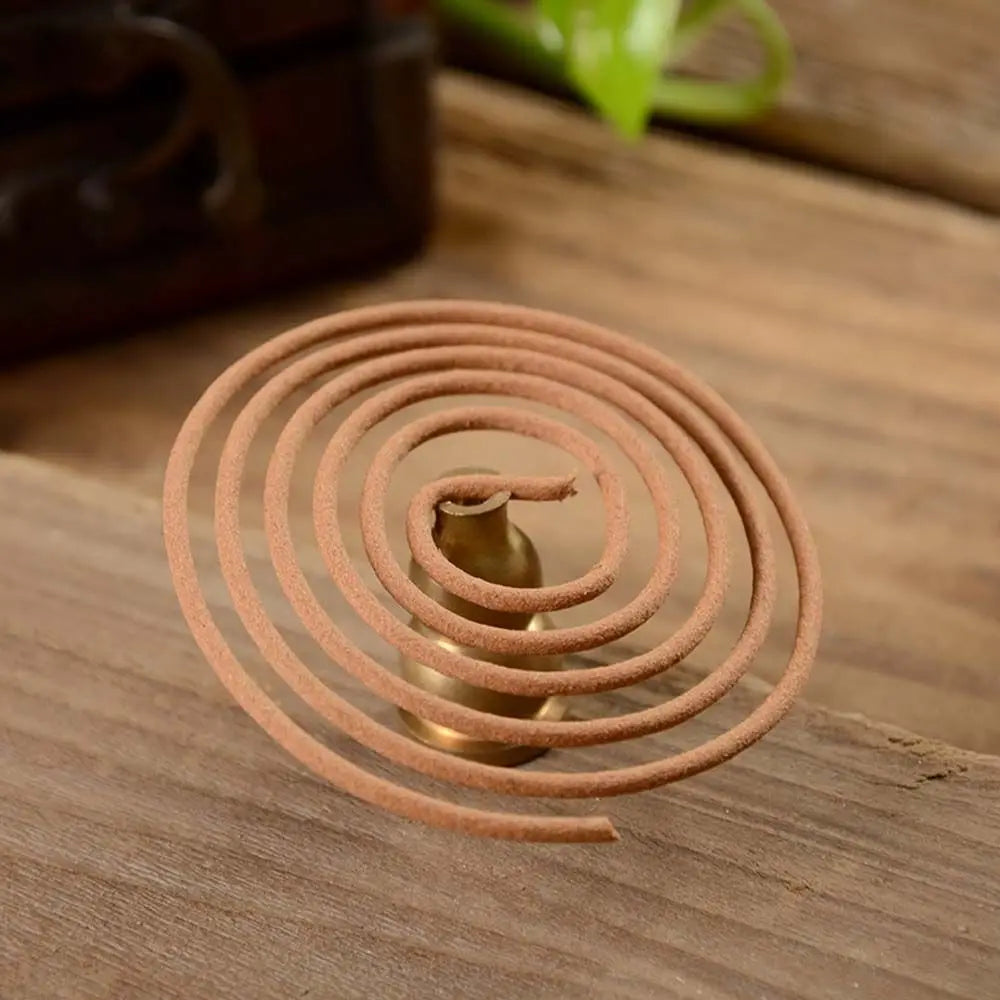 48 plate/box Natural Coil Incense Coil Aromatherapy Home Indoor 4 Hours Sandalwood Aquilaria Artemisia Incense Coil