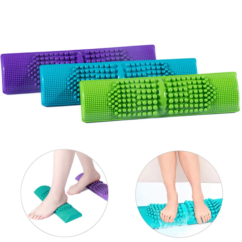 Foot Massager Massage Mat Sturdy Plastic Portable Home Reflexology Toe Acupressure Relax Massage Pain Stress Relief Tool Unisex