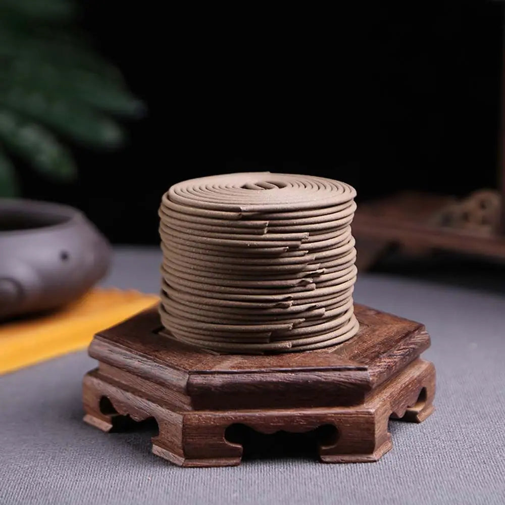 48 plate/box Natural Coil Incense Coil Aromatherapy Home Indoor 4 Hours Sandalwood Aquilaria Artemisia Incense Coil