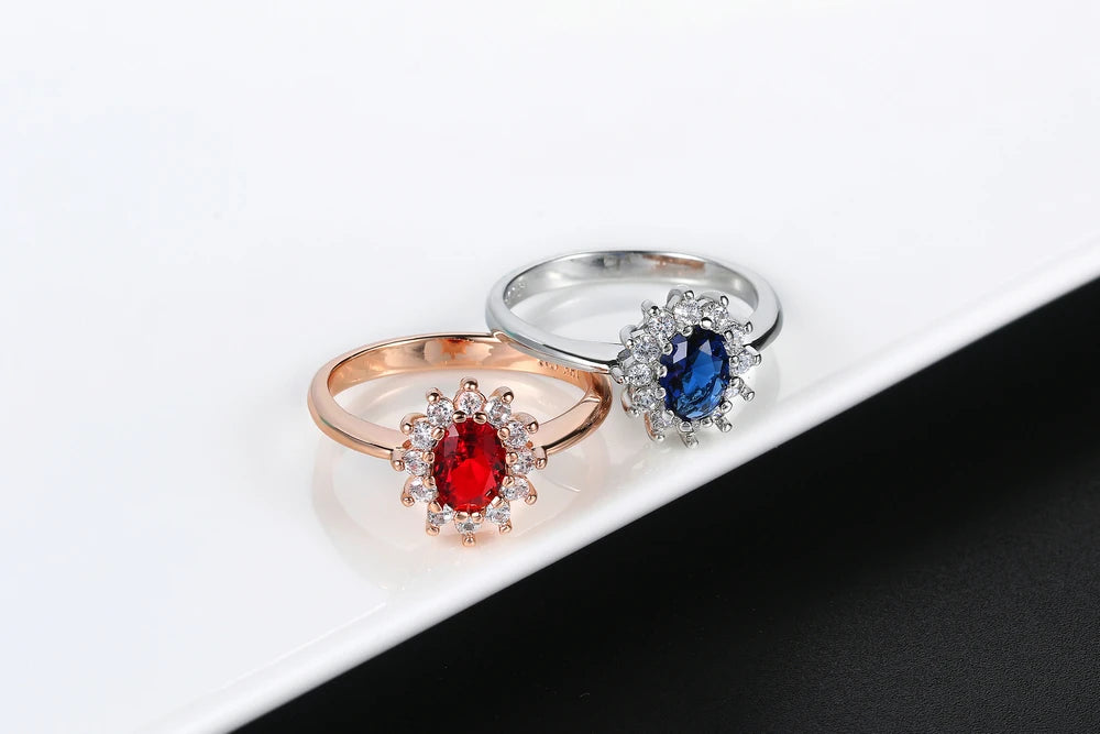 ZHOUYANG Top Quality Rose Gold Color Created Green Crystal Finger Rings Elegant Brand Jewelry CZ Austrian Crystal For Women R088