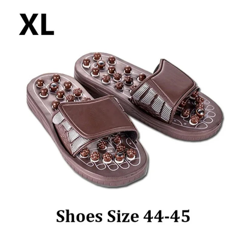 Foot Massager Acupuncture Slippers Massage Tool Acupoint Activation Reflexology Therapy Relieve Foot Pain Meridians Arthritis