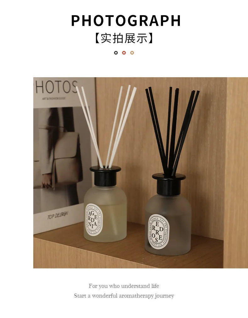 100ml Aromatherapy Essential Oil Rattan Aromatherapy Bedroom Toilet Deodorant Household Decoration Diffuser Air Freshener