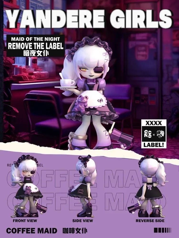 Yandere Girl Remove The Label Series Blind Box Toy Mystery Box Caixa Misteriosa Surprise Box Girls Collection Model Gift