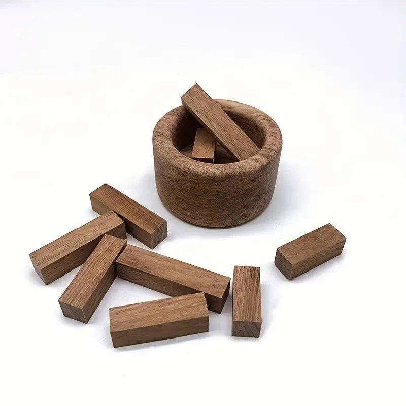 Woodpile Reed Diffuser Essential Oil Fragrant Expander Natural Beech Black Walnut Fireless Aromatherapy Air Aroma Diffuser Decor