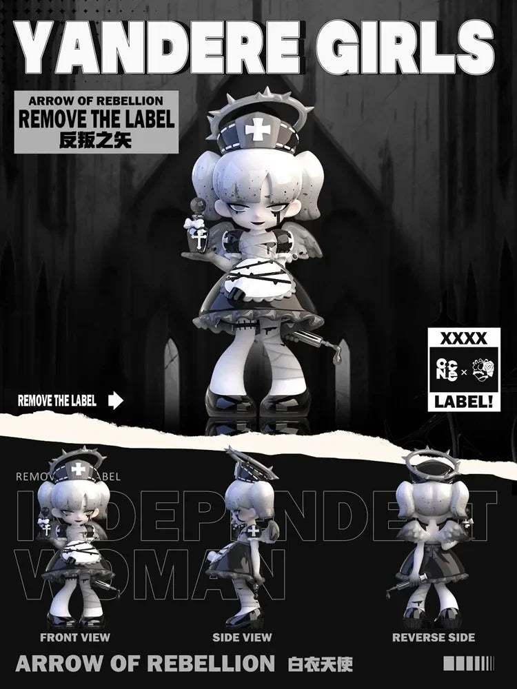 Yandere Girl Remove The Label Series Blind Box Toy Mystery Box Caixa Misteriosa Surprise Box Girls Collection Model Gift