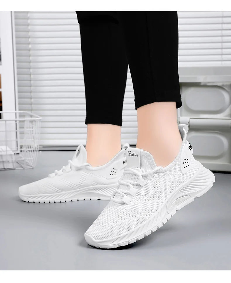 Women Extra Wide Width Sneakers Ultra Light Road Running Shoes Non-Slip Wide Tennis Sneakers Breathable Ladies Walking Shoes New