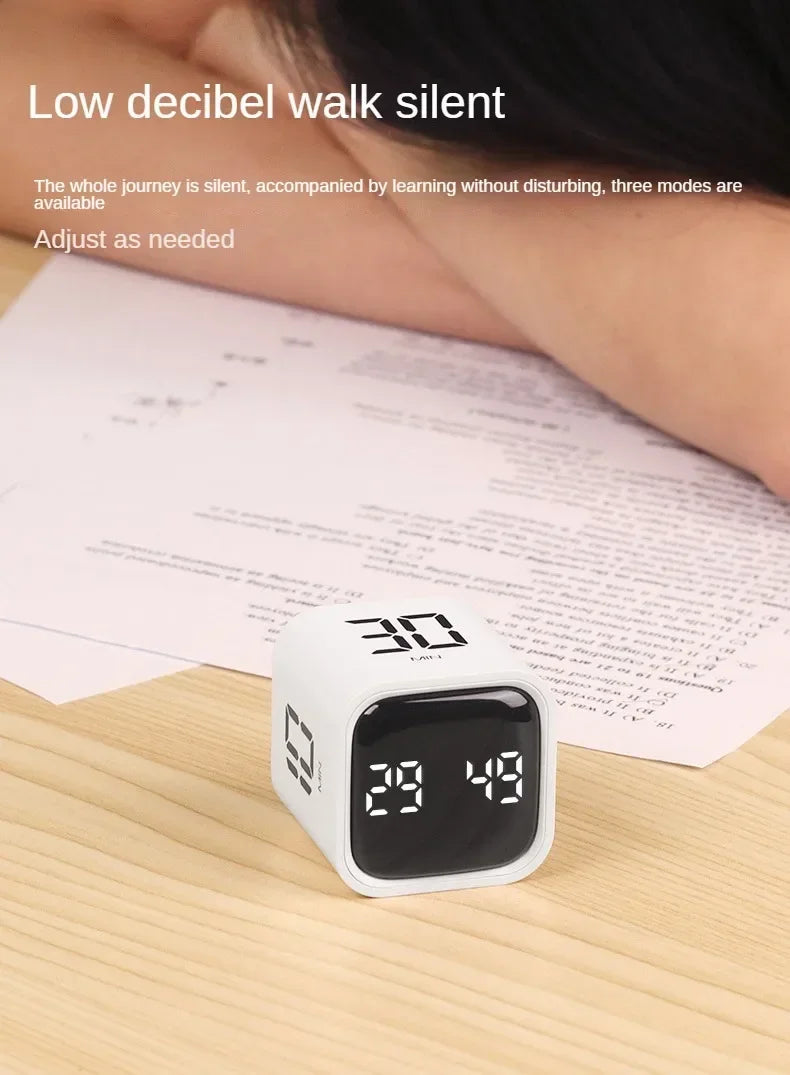 Schwerkraftsensor Flipping Timer Digital Timer Manueller Countdown Wecker Mechanischer Kochtimer Kochdusche Studie Stoppuhr