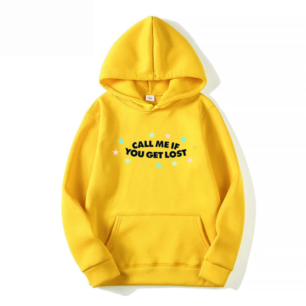 Rufen Sie mich an, wenn Sie verloren gehen Hoodie Tyler Shirt IGOR Musik inspiriertes T-Shirt The Rapper Hip Hop Tees Unisex lange Ärmel Retro Y2k Tops