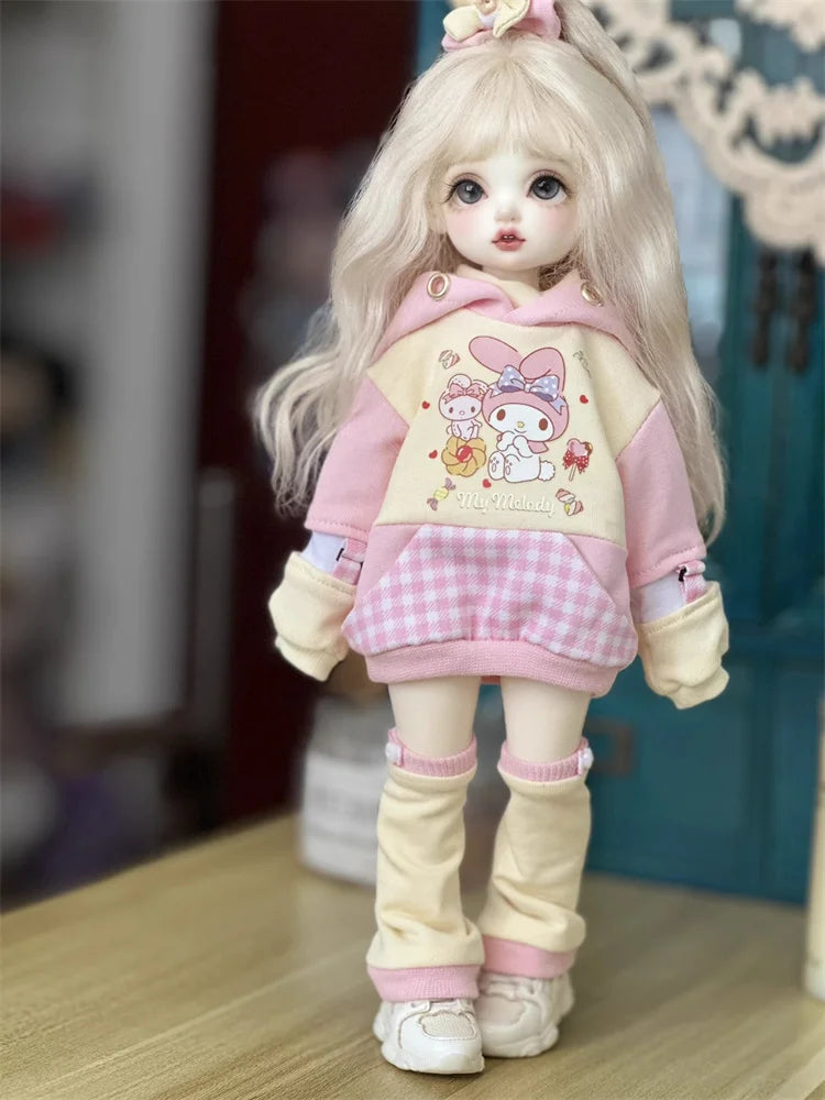 BJD Doll Clothes For 1/4 1/5 1/6 MSD MDD YOSD Sweater Leg Cover Dolls Clothing Accessories (Excluding Dolls)