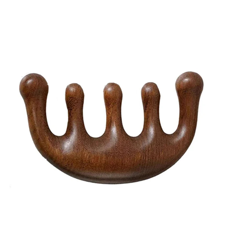 Massage Comb Head Massager Relaxing Five Tooth Comb Whale Comb Scalp Scraping Massager Body Massage Tool Plastics Metarial