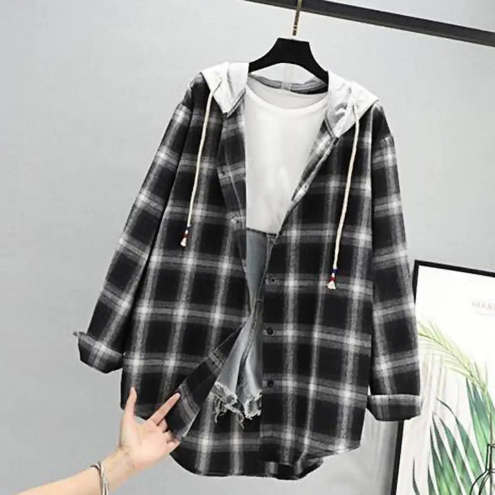 Chic Lady Jacke Outwear Frauen Hoodie Mantel lose Anti-Pilling Frauen Hoodie Mantel Reißverschluss