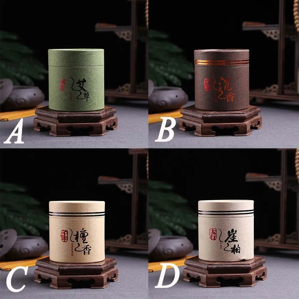 48 plate/box Natural Coil Incense Coil Aromatherapy Home Indoor 4 Hours Sandalwood Aquilaria Artemisia Incense Coil