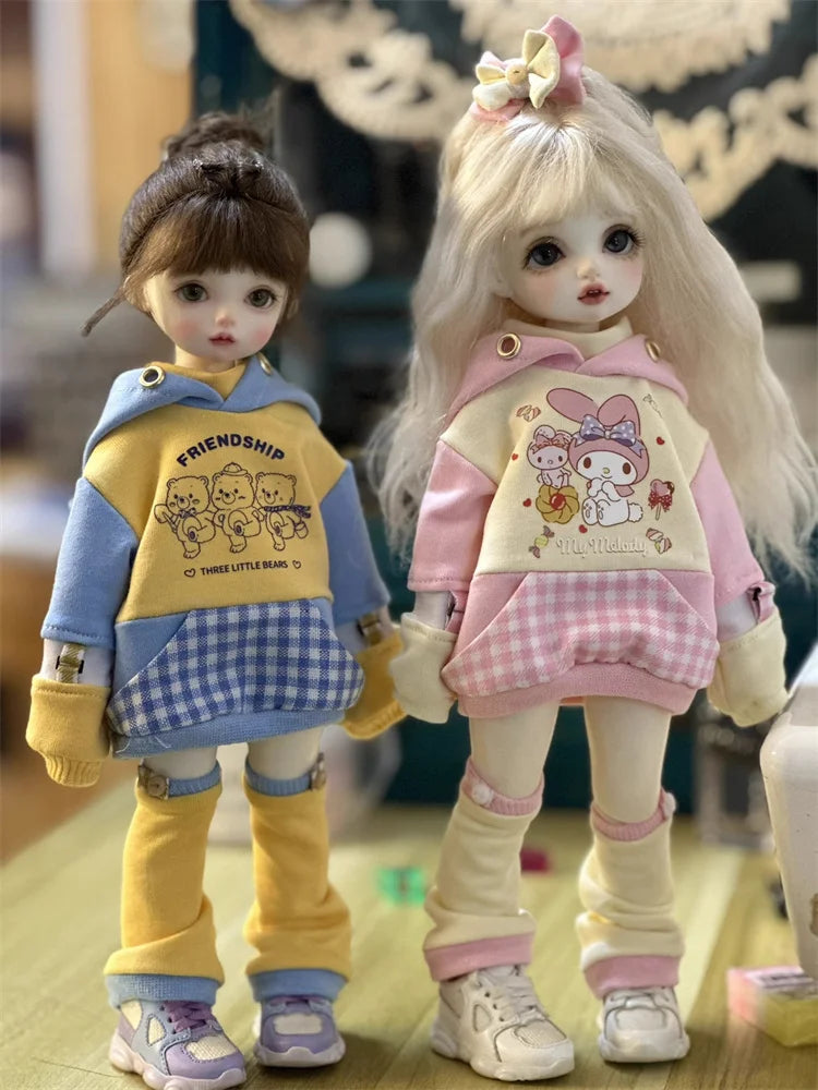 BJD Doll Clothes For 1/4 1/5 1/6 MSD MDD YOSD Sweater Leg Cover Dolls Clothing Accessories (Excluding Dolls)
