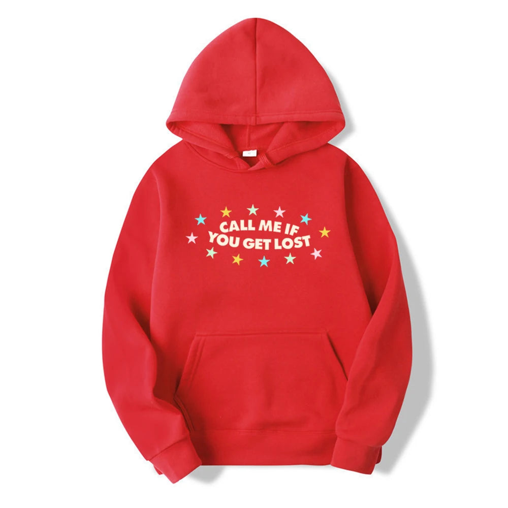 Rufen Sie mich an, wenn Sie verloren gehen Hoodie Tyler Shirt IGOR Musik inspiriertes T-Shirt The Rapper Hip Hop Tees Unisex lange Ärmel Retro Y2k Tops