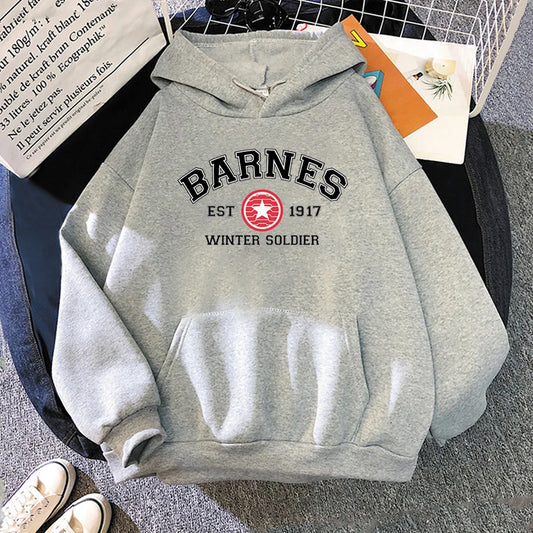 Harajuku Barnes 1917 Hoodies mit Buchstabendruck, Damen-Sweatshirt, coole TV-Show, Herren-Sweatshirt mit Rundhalsausschnitt, Sudaderas Hoody, lässiger Pullover