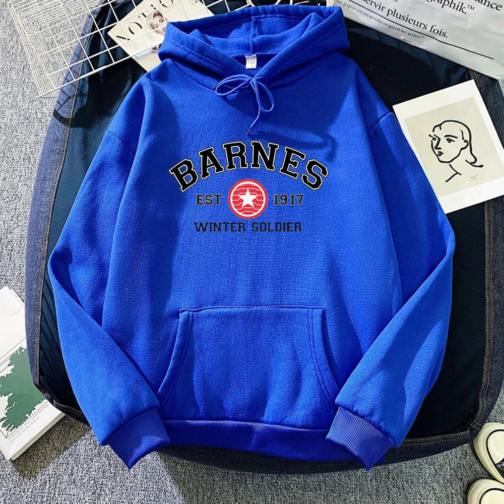 Harajuku Barnes 1917 Hoodies mit Buchstabendruck, Damen-Sweatshirt, coole TV-Show, Herren-Sweatshirt mit Rundhalsausschnitt, Sudaderas Hoody, lässiger Pullover