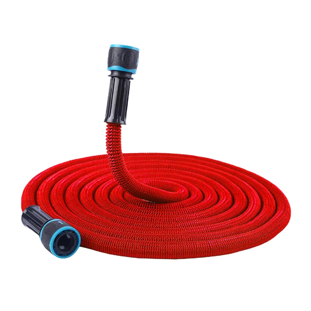 Garten-Wasserpistolen-Set, ausziehbarer Wasserschlauch, 25–100 Fuß, Garten-Wasserleitungen, Hochdruck-Teleskop-Wasserleitung für die Autowäsche im Garten