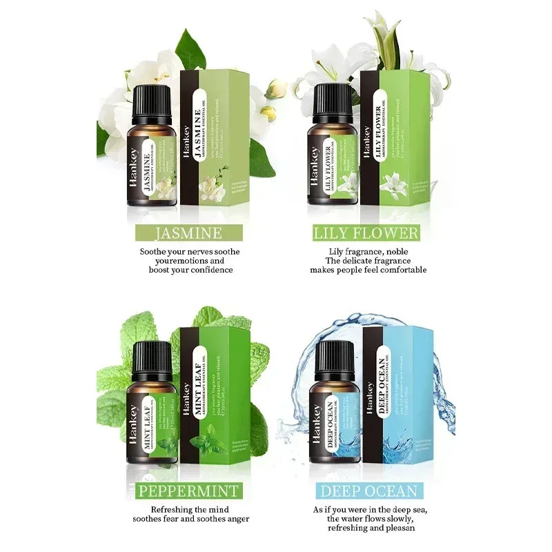 JJTHNCR aromatherapy plant essential oil water-soluble humidifier fireless aromatherapy refill liquid aromatherapy humidifier sp