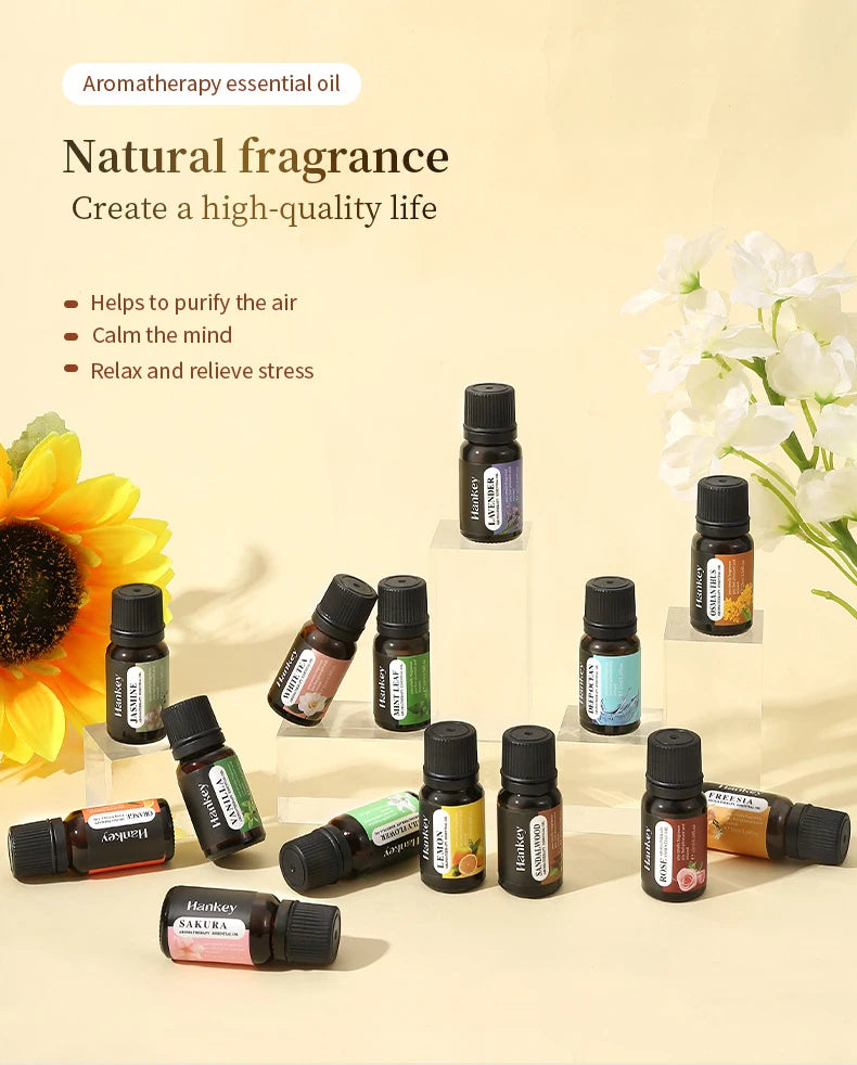 JJTHNCR aromatherapy plant essential oil water-soluble humidifier fireless aromatherapy refill liquid aromatherapy humidifier sp