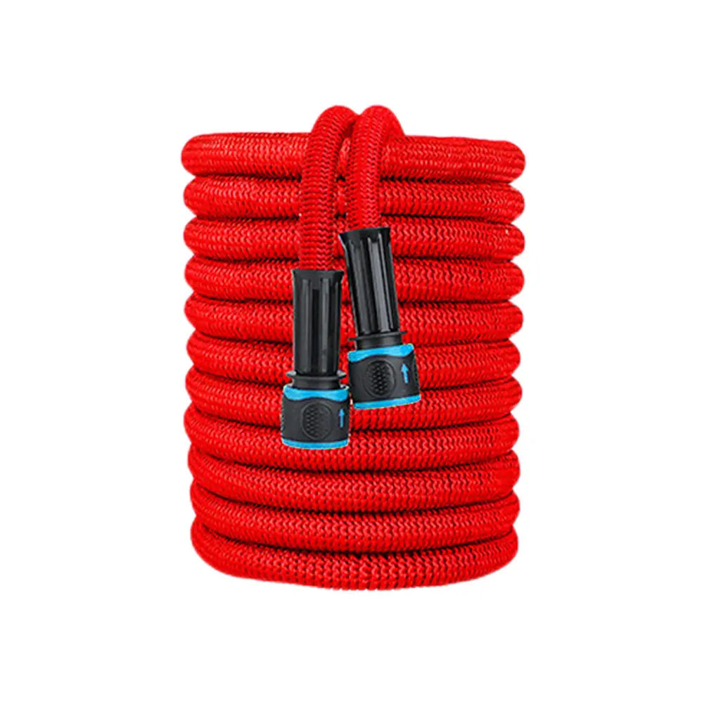 Garten-Wasserpistolen-Set, ausziehbarer Wasserschlauch, 25–100 Fuß, Garten-Wasserleitungen, Hochdruck-Teleskop-Wasserleitung für die Autowäsche im Garten