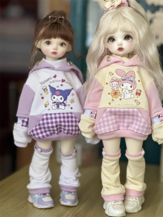 BJD Doll Clothes For 1/4 1/5 1/6 MSD MDD YOSD Sweater Leg Cover Dolls Clothing Accessories (Excluding Dolls)