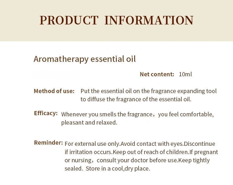 JJTHNCR aromatherapy plant essential oil water-soluble humidifier fireless aromatherapy refill liquid aromatherapy humidifier sp