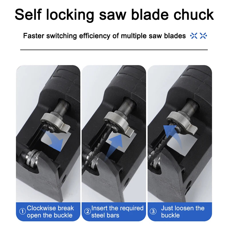 Handheld Electric Drill to Electric Saw Household Reciprocating Saw Small-scale Carpenter's Handheld Electric Tool Accessory Set