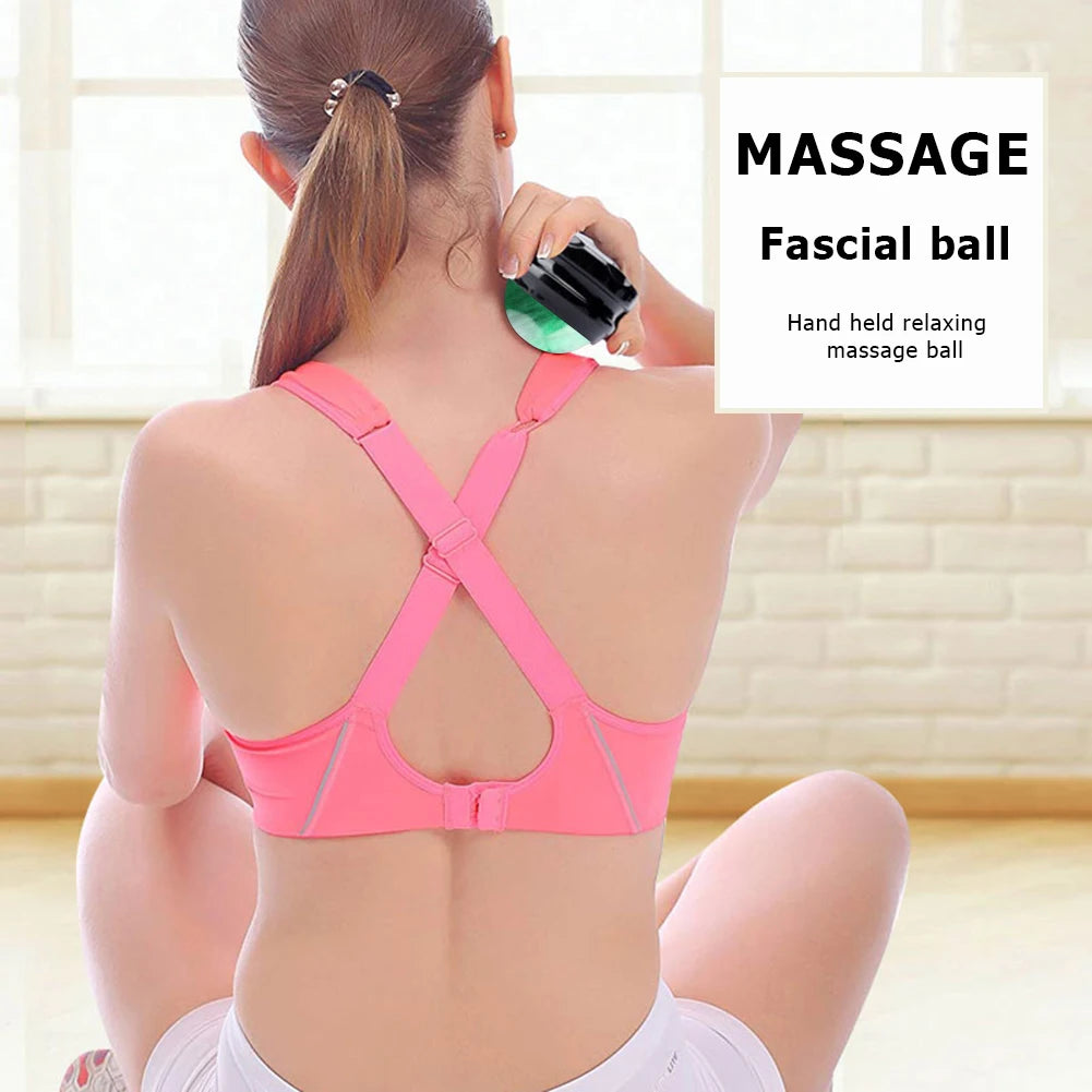 Massage Roller Ball Manual Massage Ball Therapy and Relax Full Body Tool for Sore Muscles for Shoulders Arms Neck Back Feet Body