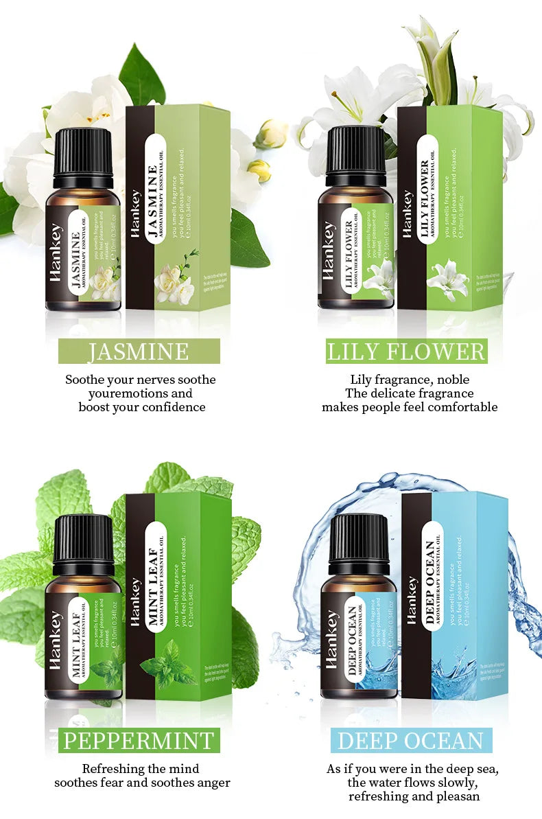 JJTHNCR aromatherapy plant essential oil water-soluble humidifier fireless aromatherapy refill liquid aromatherapy humidifier sp